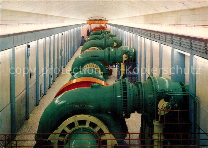 Vianden Salle des Turbines dans la Station de Pompage