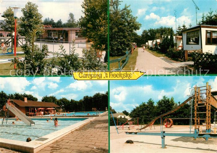 Kaatsheuvel A.N.W.B. Camping 'T Hoekske Bungalows Freibad Kinderspielplatz