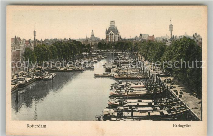 Rotterdam Haringvliet Witte Huis Hafen Boote