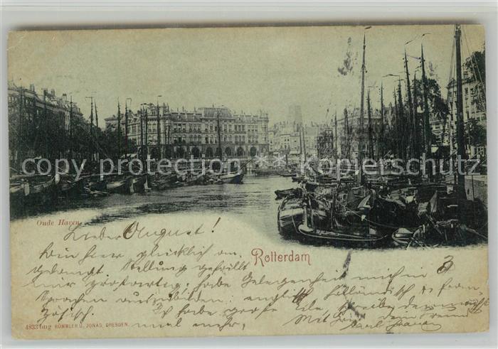 Rotterdam Oude Haven Hafen Schiffe
