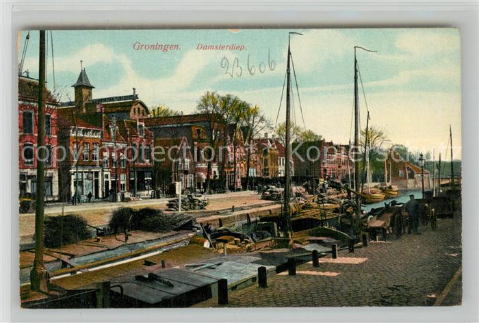 Groningen Damsterdiep Kanal