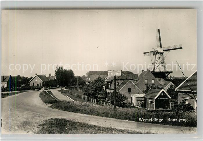 Wemeldinge Bonzijweg Molen Windmuehle