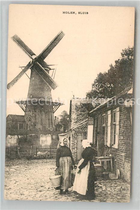 Sluis Molen Windmuehle