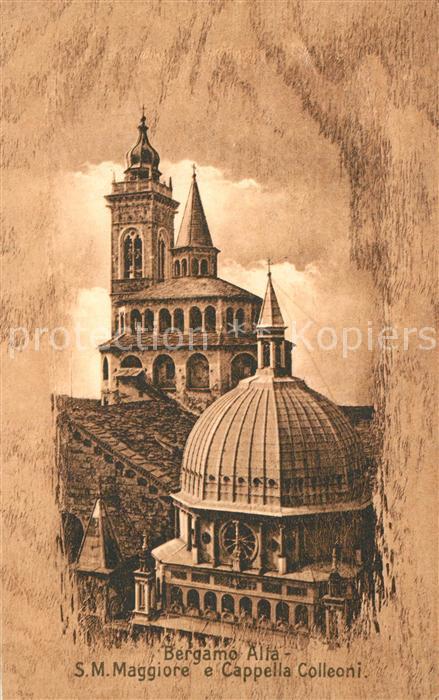 Bergamo Alta Santa Maria Maggiore Cappella Colleoni