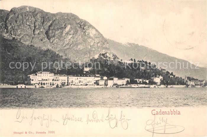 Cadenabbia Lago di Como Panorama