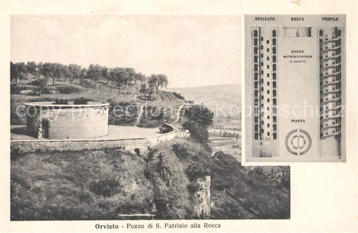 Orvieto Pozzo di San Patrizio alla Rocca