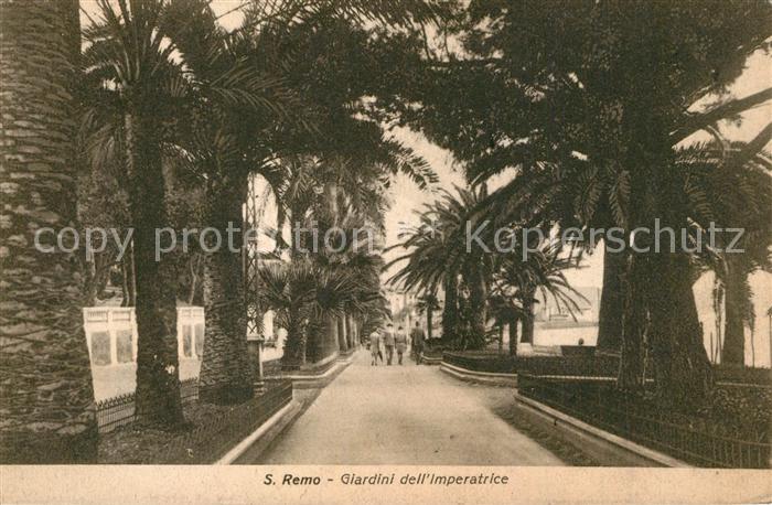 San Remo Giardini dell Imperatrice