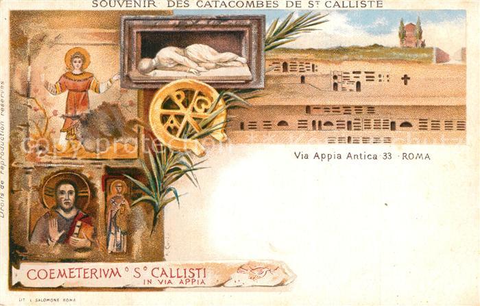 Roma Rom Via Appia Antica 33 Coemeterium San Callisti