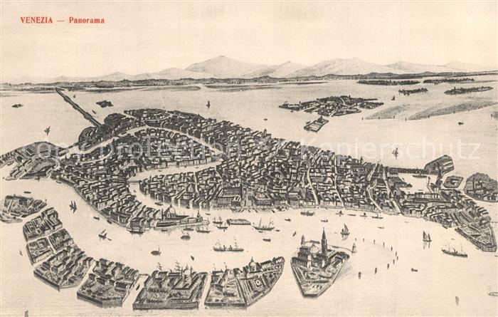 Venezia Venedig Panorama