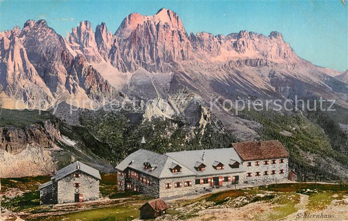 Schlernhaeuser Rosengarten