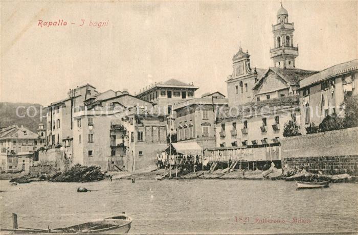 Rapallo Bagni Stadtpanorama