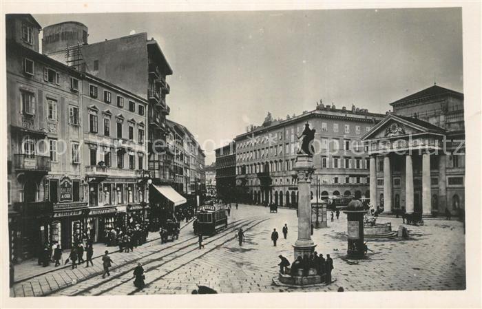 Trieste Piazza della Borsa