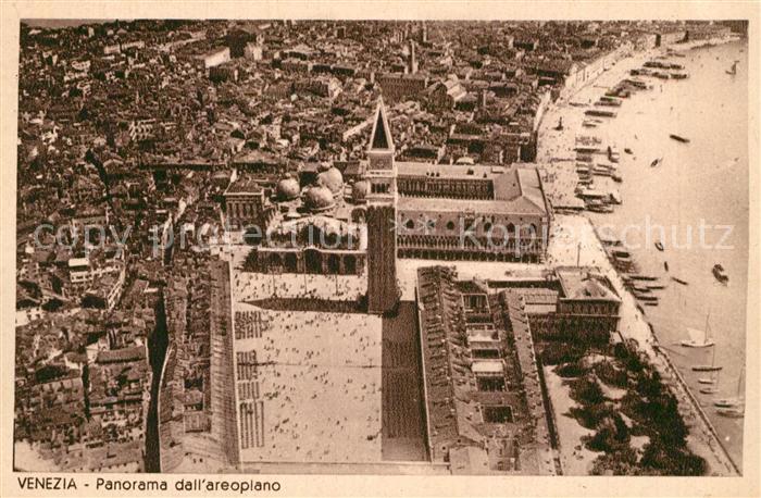 Venezia Venedig Fliegeraufnahme Panorama