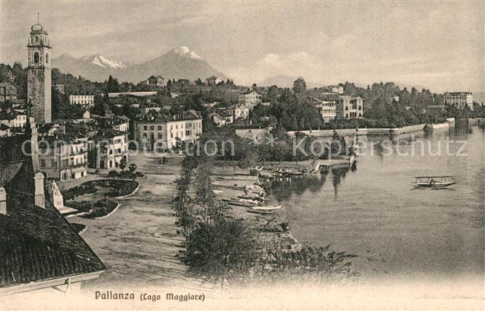 Pallanza Panorama Hafen