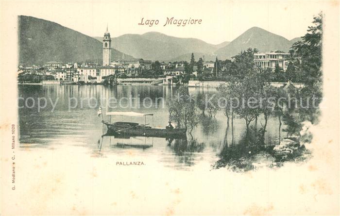 Pallanza Lago Maggiore Kirche Panorama