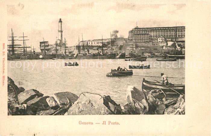 Genova Genua Liguria Porto