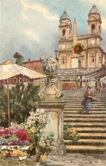 Roma Rom Trinita dei Monti