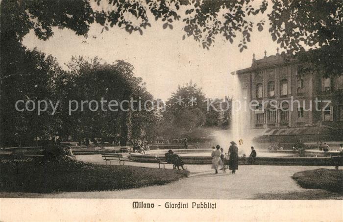 Milano Giardini Pubblici