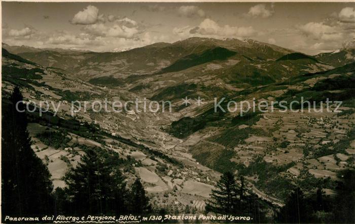 Ponte all Isarco Panorama dal Albergo Pensione Briol