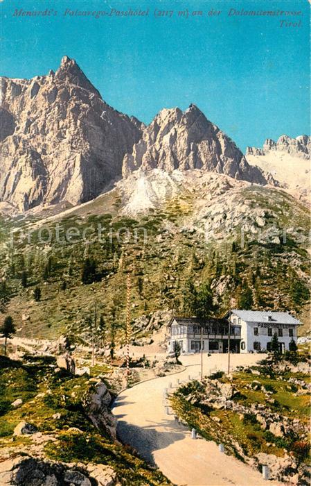 Falzaregopass Menardi Passhotel