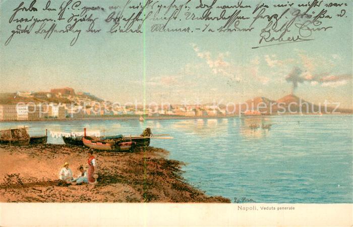Napoli Neapel Panorama