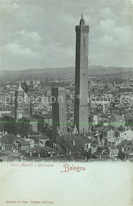 Bologna Torri Asinelli Garisenda