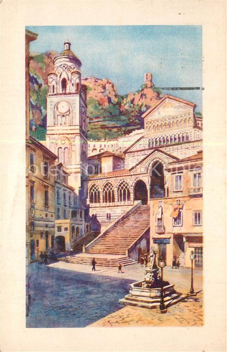 Amalfi Duomo Kuenstlerkarte