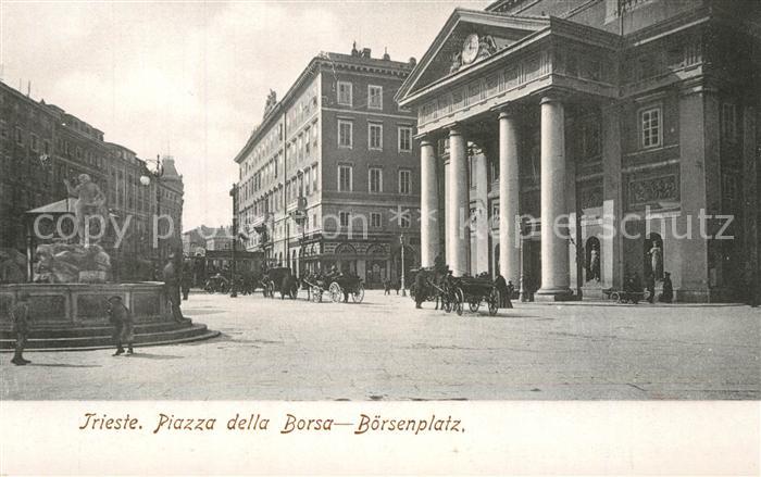 Trieste Piazza della Borsa