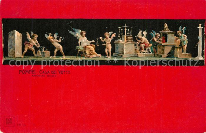 Pompei Case dei Vettii Amorini Okafi