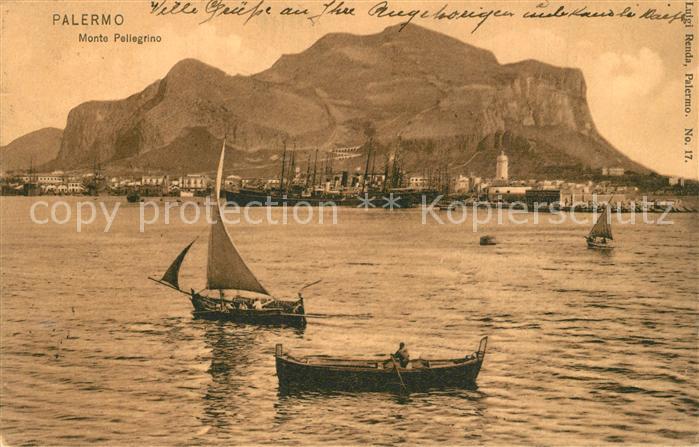 Palermo Sicilia Monte Pellegrino