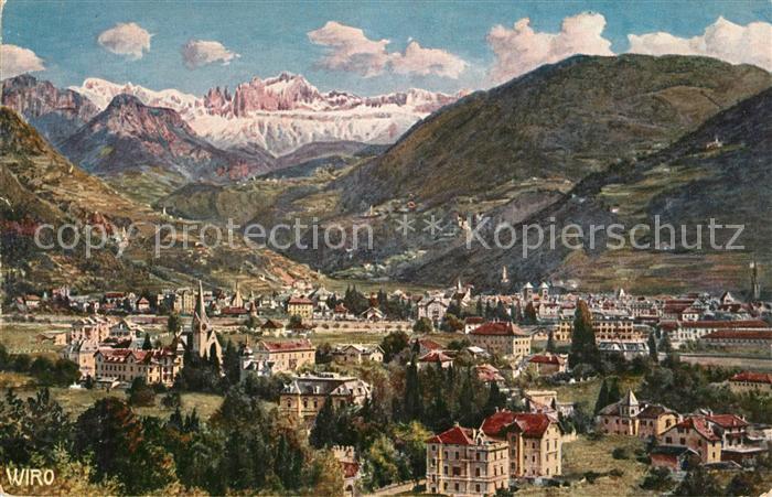 Bozen Suedtirol Panorama