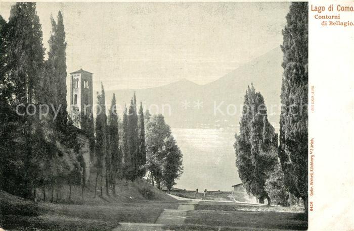 Bellagio Lago di Como Contorni