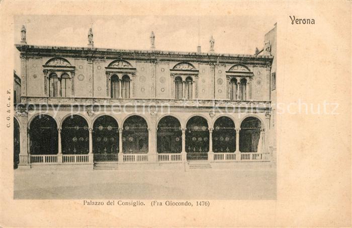 Verona Veneto Palazzo del Consiglio