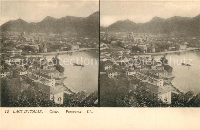 Come Lacs IItalie Panorama