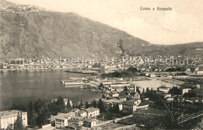 Como Lago di Como Brunate Panorama