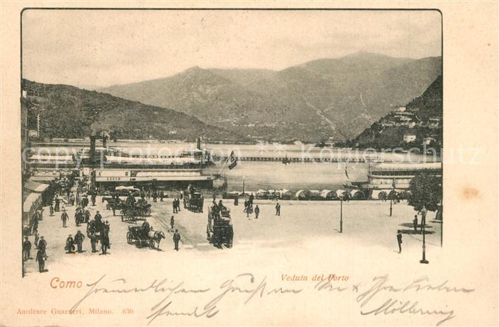 Como Lago di Como Uferpromenade Panorama