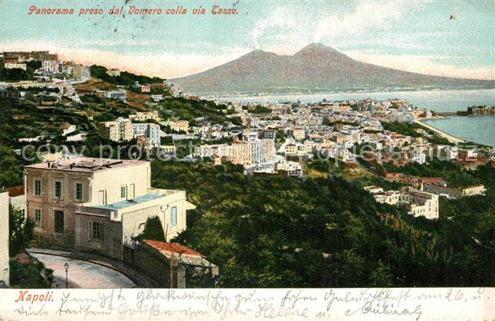 Vomero Napoli Panorama Tasso