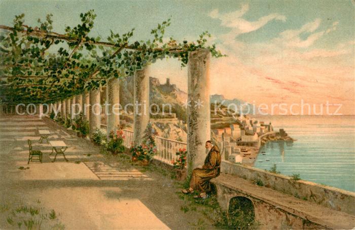 Amalfi Kloster Wandelgang