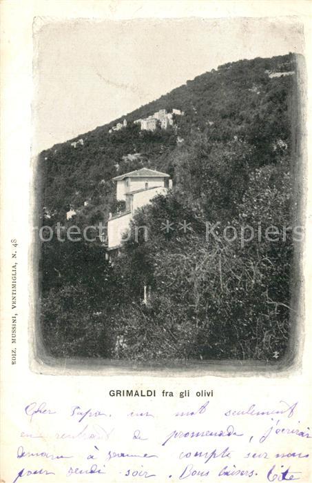 Grimaldi di Ventimiglia Fra gli olivi
