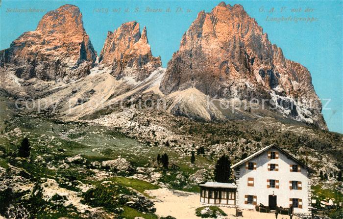 Sellajochhaus Langkofelgruppe
