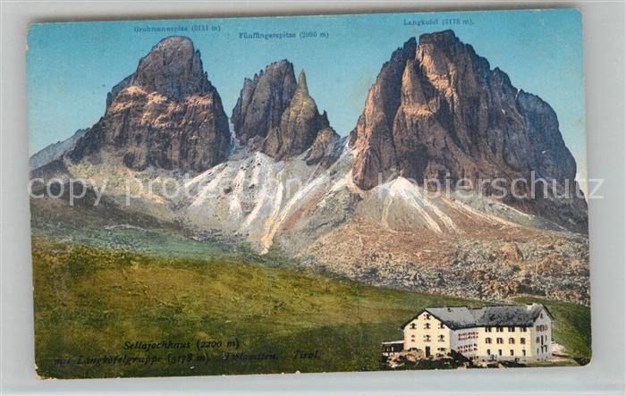 Sellajochhaus Langkofelgruppe