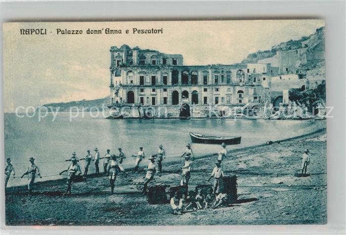 Napoli Neapel Palazzo donn Anna Pescatori