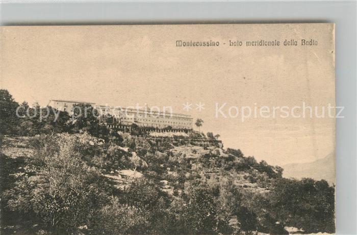 Montecassino Lato meridionale della Badia