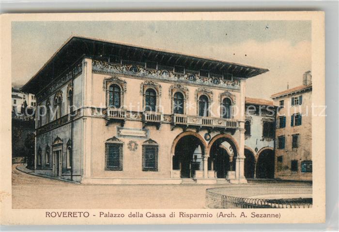 Rovereto Palazzo della Cassa di Risparmio