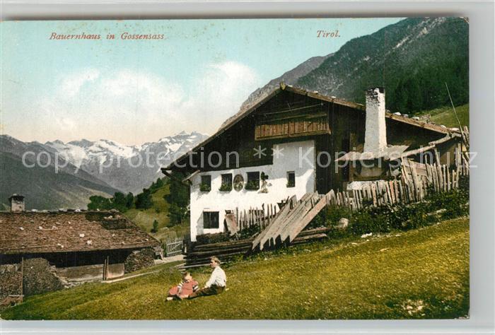 Gossensass Suedtirol Bauernhaus