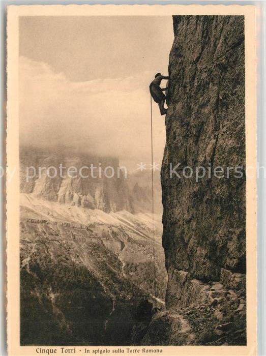 Cinque Terre Spigalo sulla Torre Romana Bergsteiger