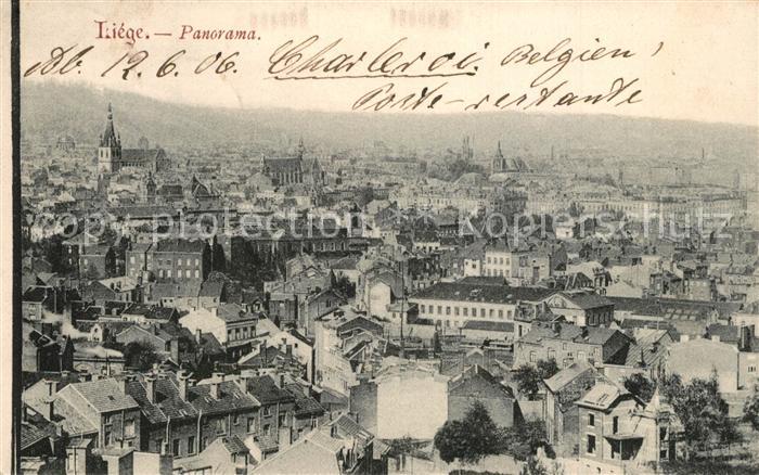 Liege Luettich Panorama