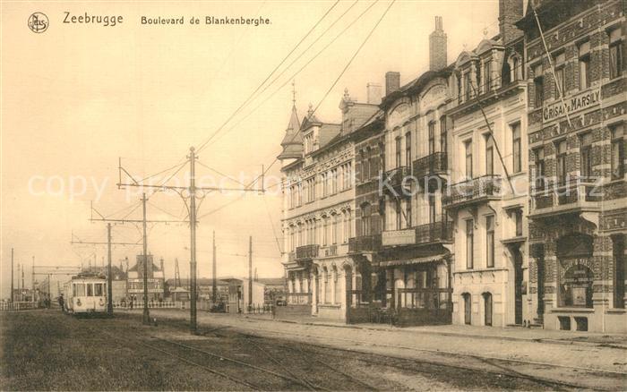 Zeebrugge Boulevard de Blankenberghe