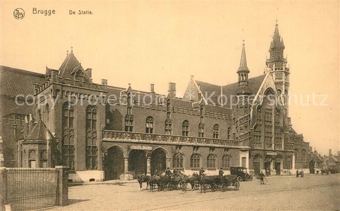 BRUGGE Bruges Belgie De Statie