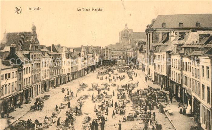 Louvain Flandre Le Vieux Marche